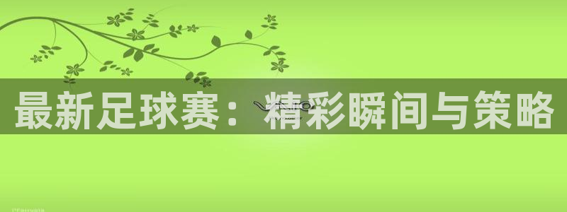  最新足球赛：精彩瞬间与策略